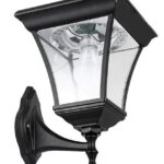 Utelampe Solar, vegg