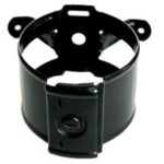 Rørklammer m/kile for trevegg, 75 mm
